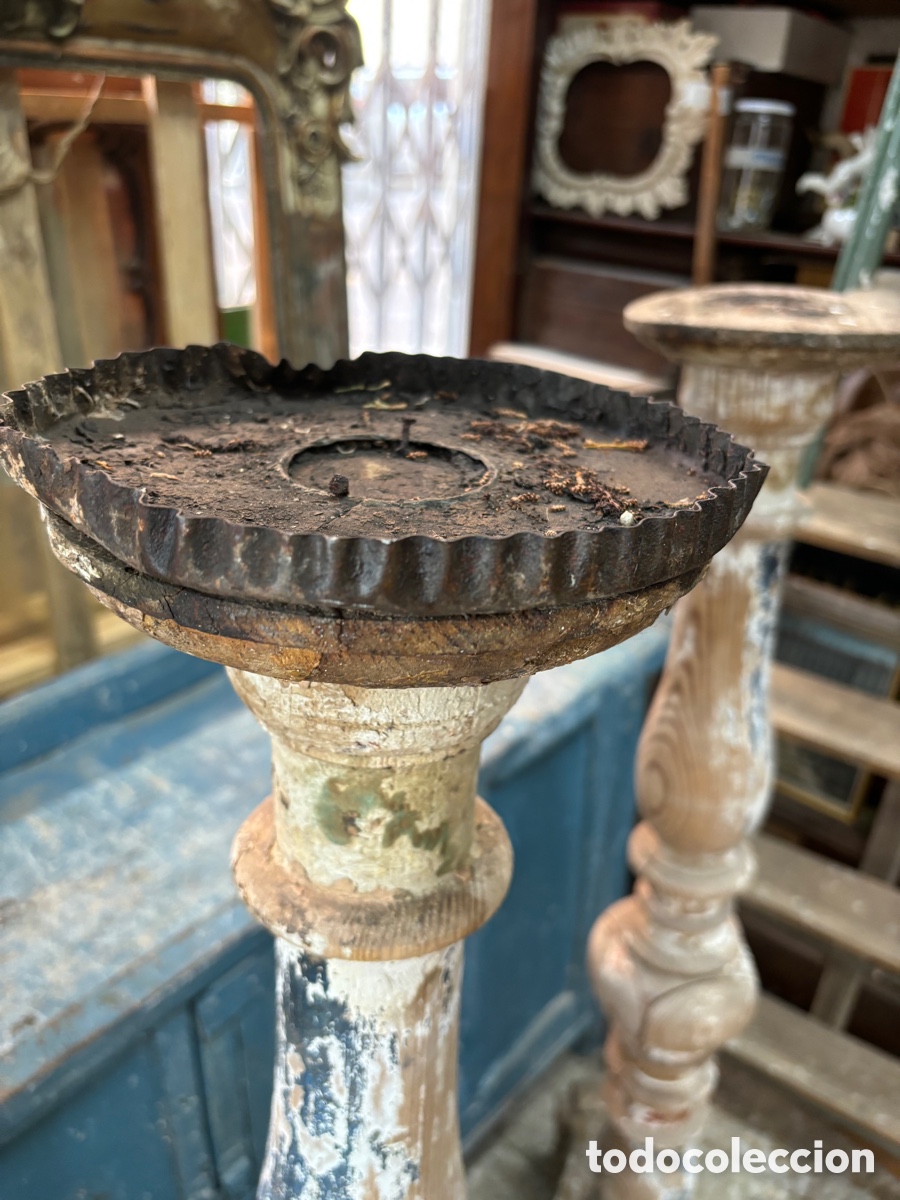 Antig&uuml;edades: Pareja de Hacheros S XVIII - Foto 3