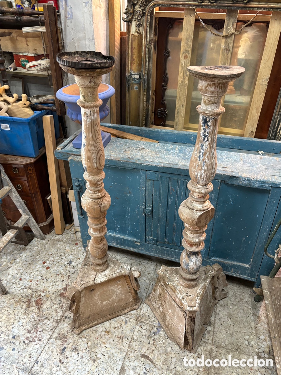 Antig&uuml;edades: Pareja de Hacheros S XVIII - Foto 4