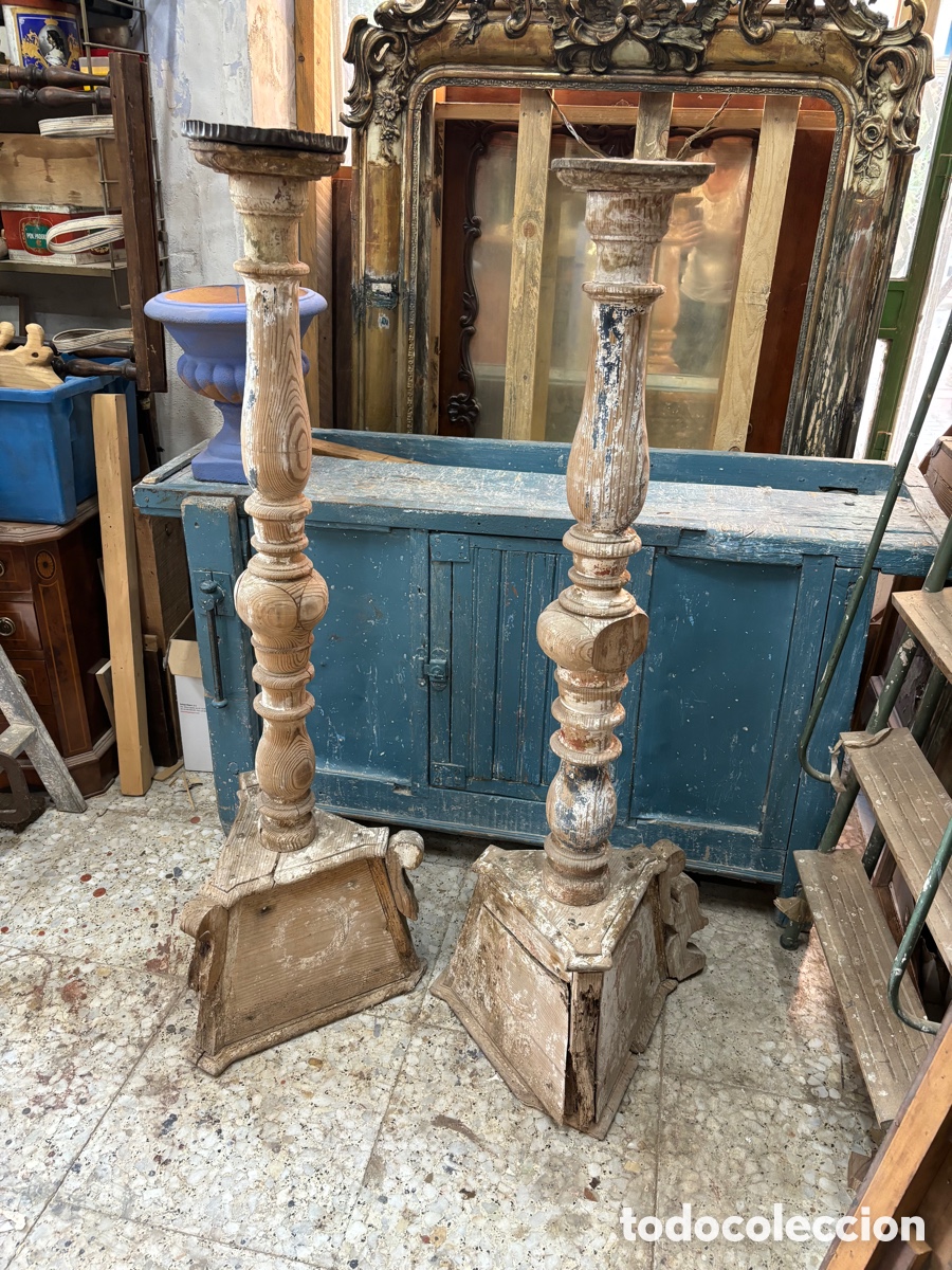 Antig&uuml;edades: Pareja de Hacheros S XVIII - Foto 6
