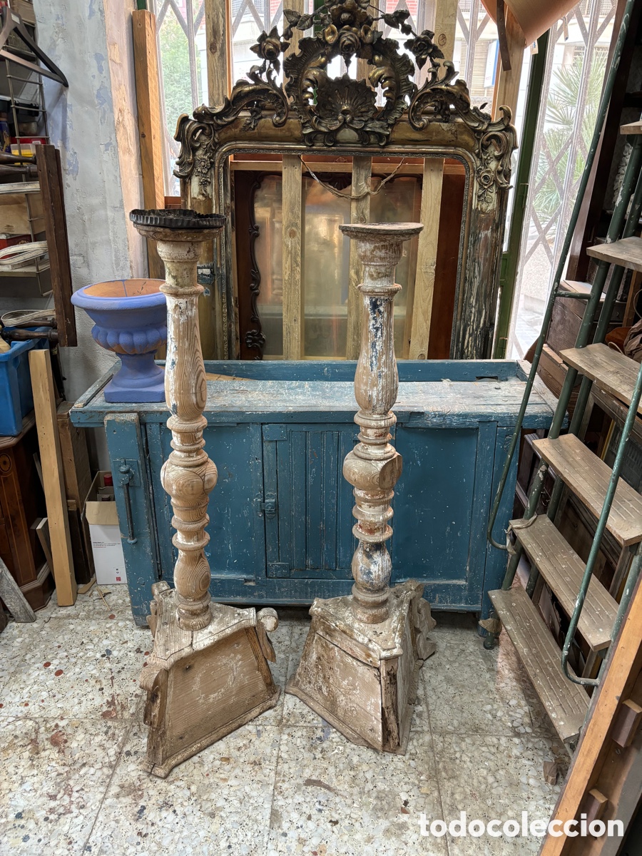 Antig&uuml;edades: Pareja de Hacheros S XVIII - Foto 1