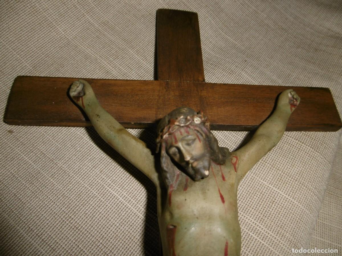 Antig&uuml;edades: CRUCIFIJO, JES&Uacute;S EN CRUZ. - Foto 5
