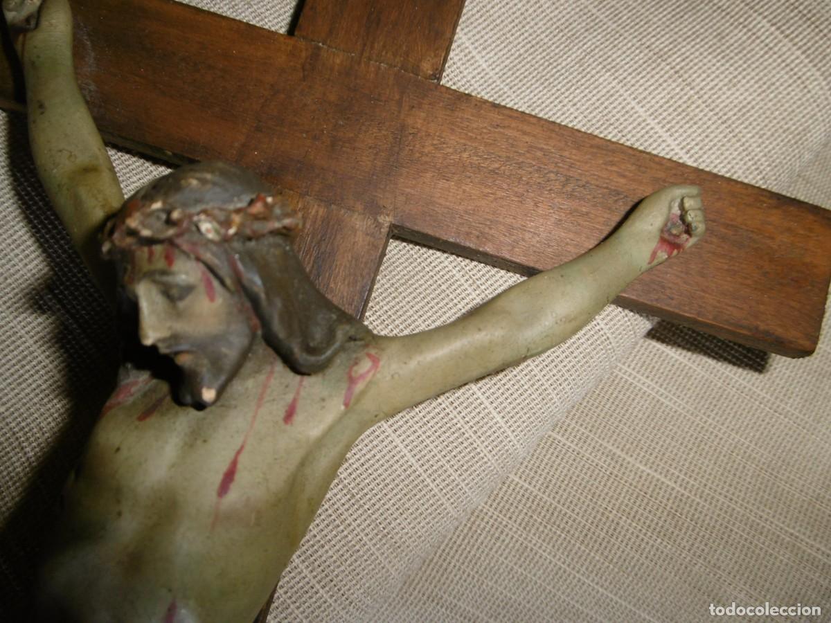 Antig&uuml;edades: CRUCIFIJO, JES&Uacute;S EN CRUZ. - Foto 9