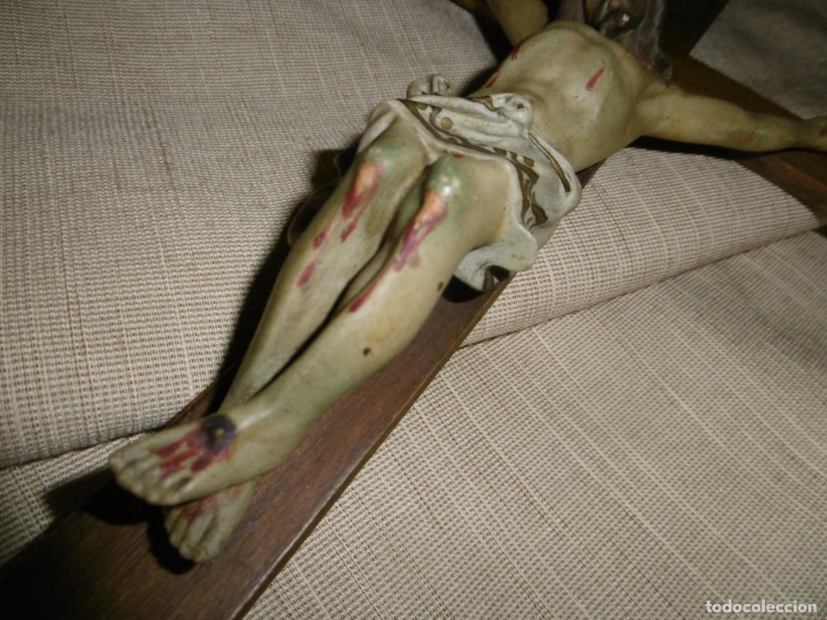 Antig&uuml;edades: CRUCIFIJO, JES&Uacute;S EN CRUZ. - Foto 11