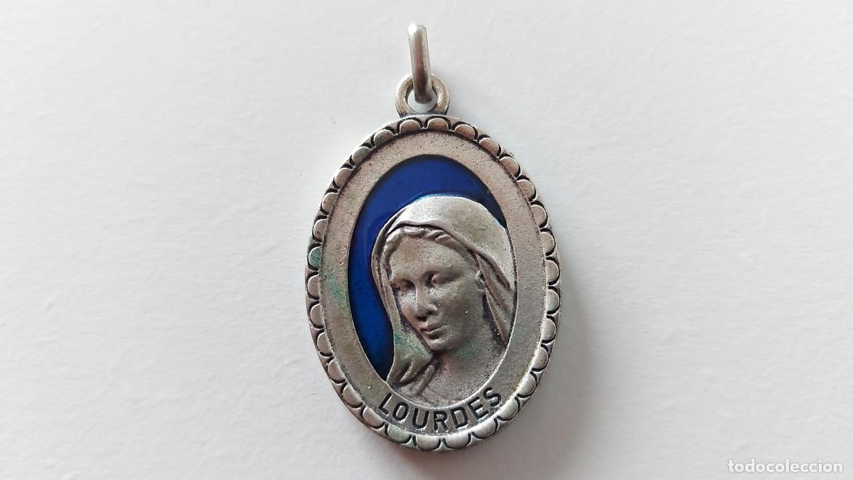 Antig&uuml;edades: MEDALLA VIRGEN LOURDES - Foto 1