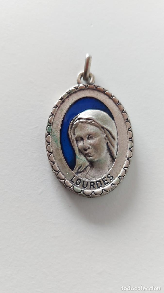 Antig&uuml;edades: MEDALLA VIRGEN LOURDES - Foto 2