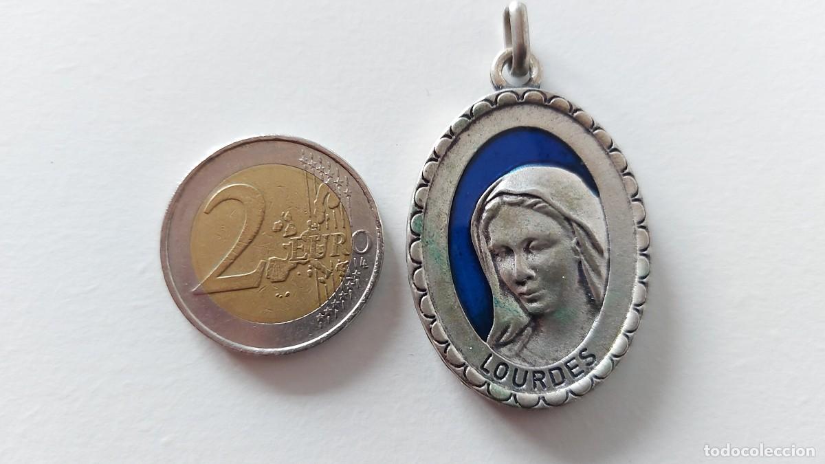 Antig&uuml;edades: MEDALLA VIRGEN LOURDES - Foto 4