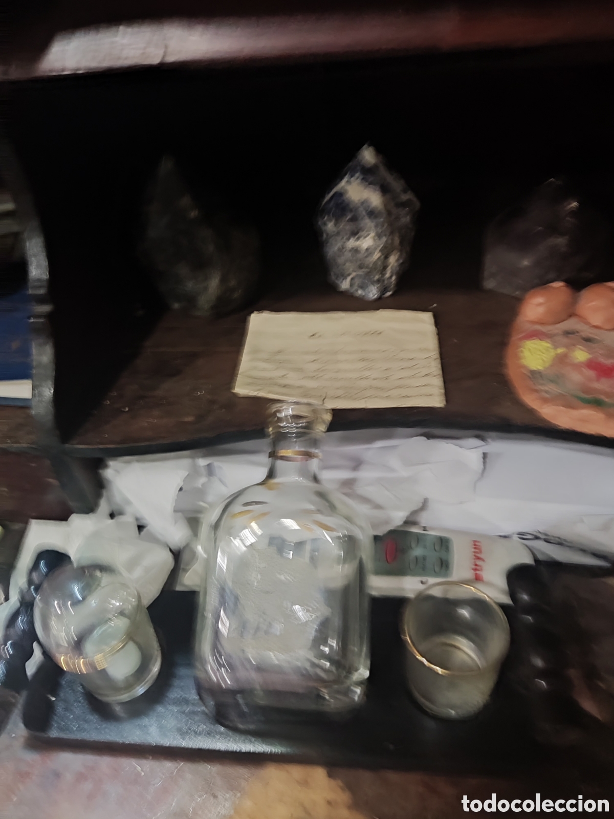 Antig&uuml;edades: Canterano madera antiguo - Foto 5