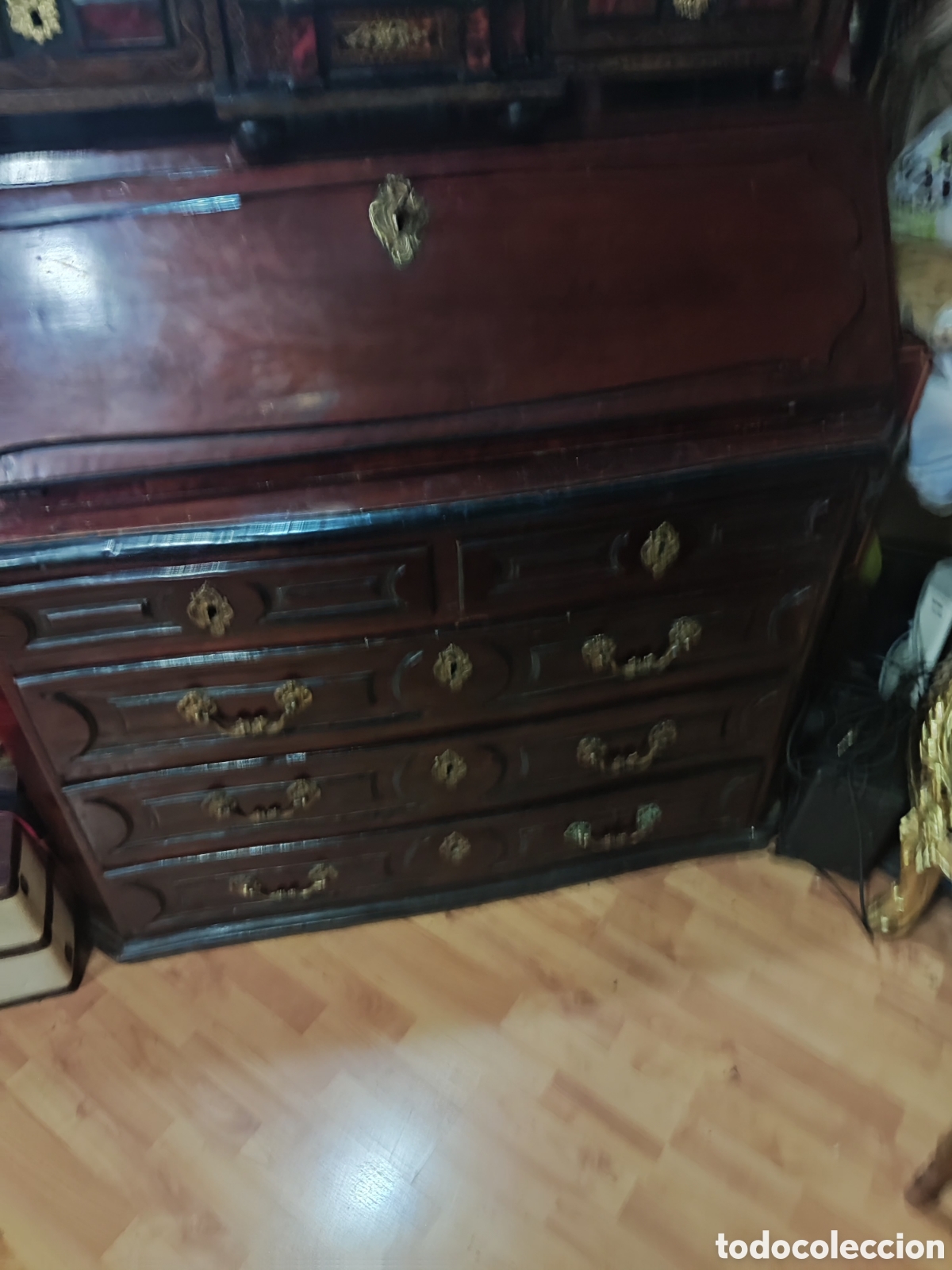 Antig&uuml;edades: Canterano madera antiguo - Foto 1