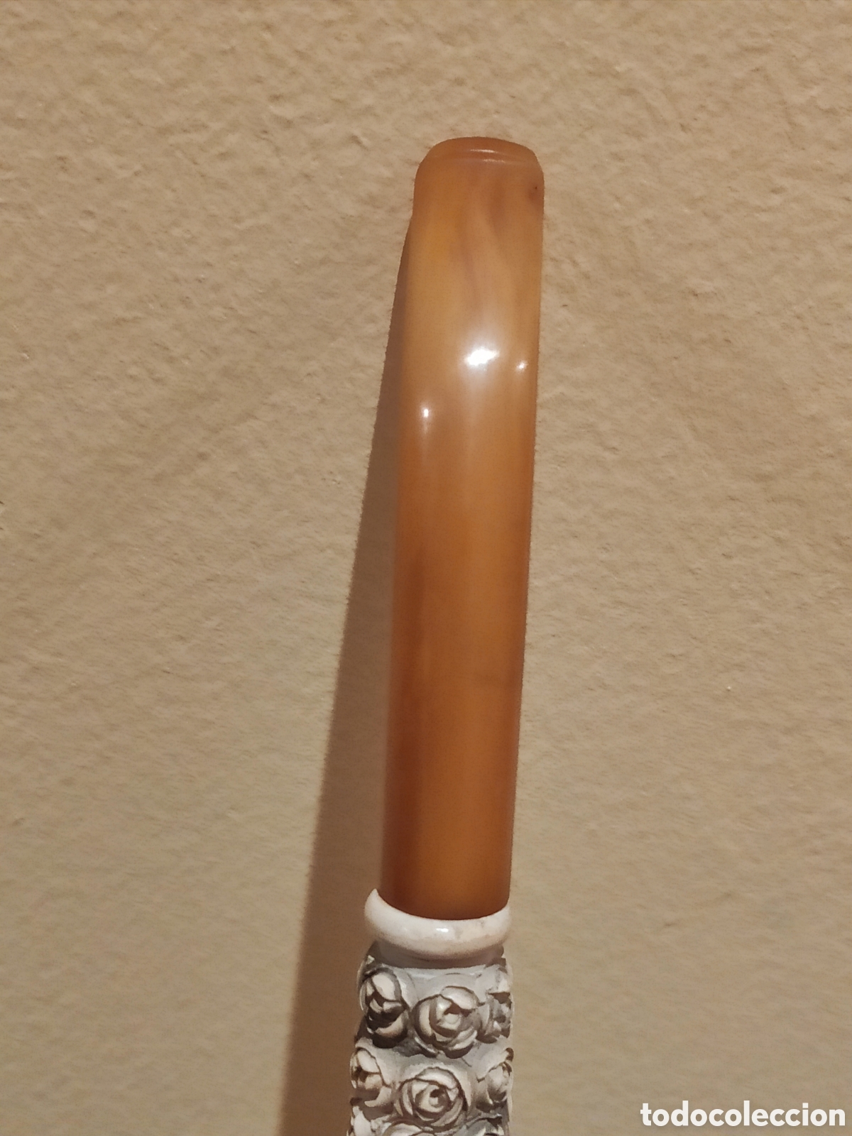 Antig&uuml;edades: Antigua pipa de espuma de mar 37cm - Foto 4