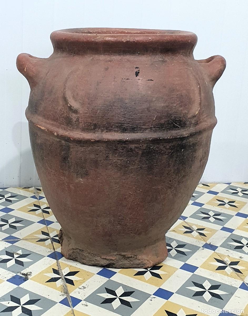 Antig&uuml;edades: Antigua orza de barro - Foto 1
