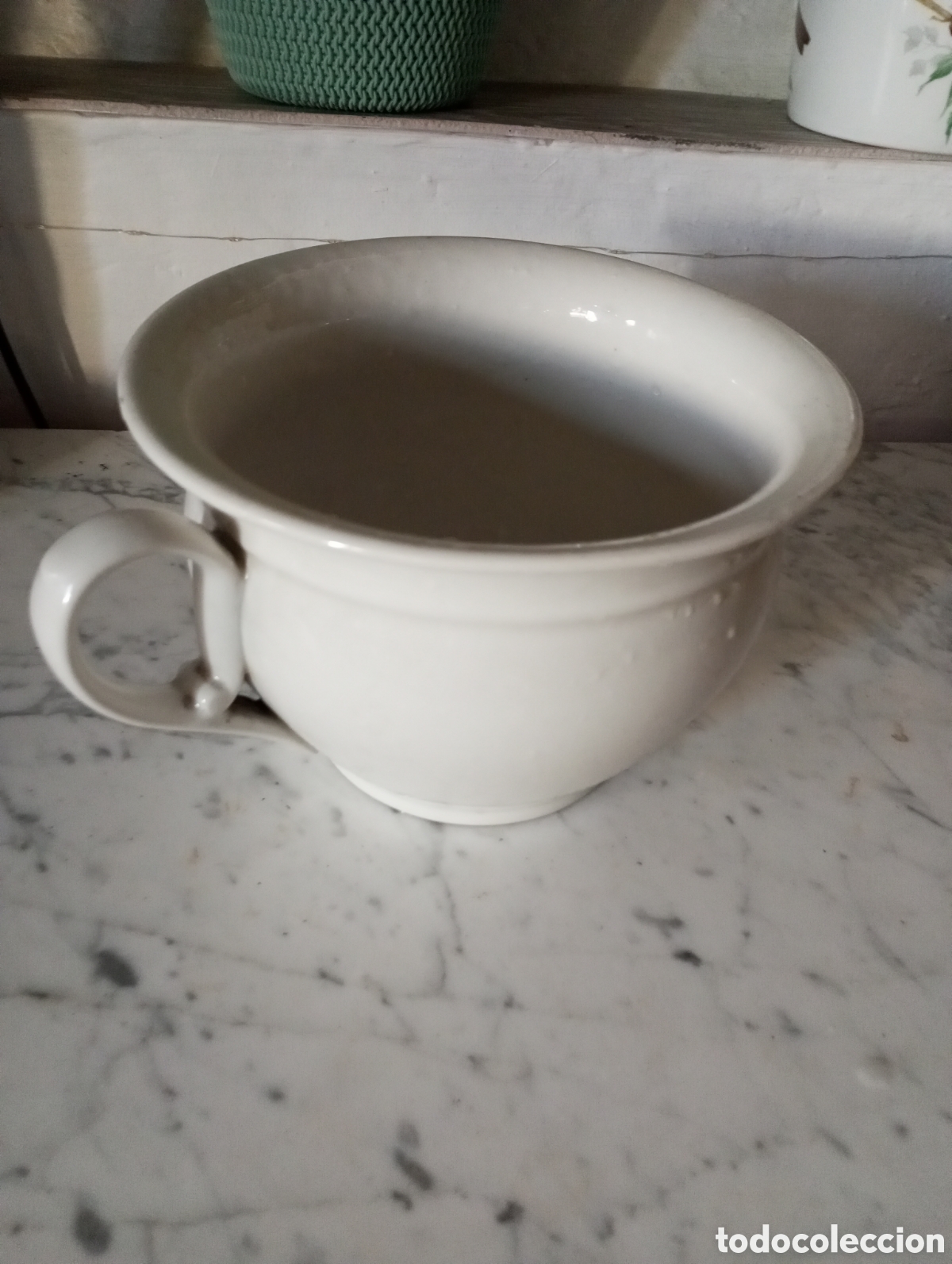 Antig&uuml;edades: Antiguo orinal porcelana - Foto 1