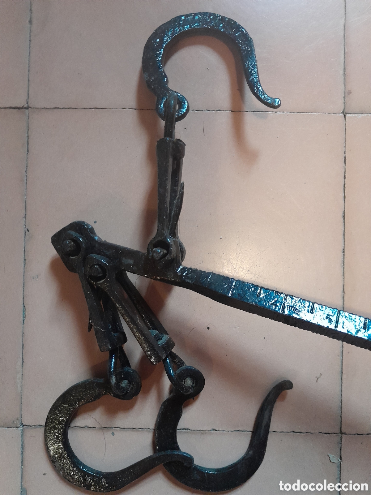 Antig&uuml;edades: Bascula romana siglo 19 - Foto 3