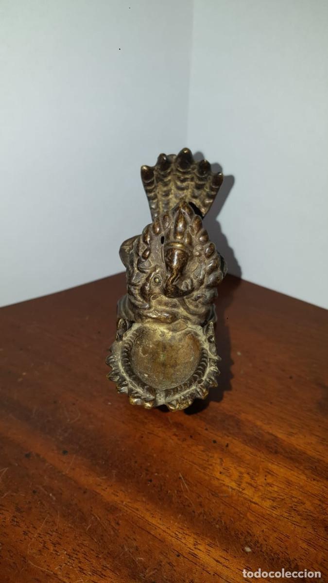 Antig&uuml;edades: ANTIGUO CANDIL DE BRONCE - Foto 3