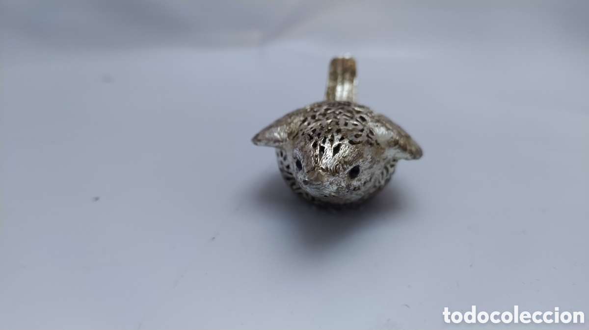 Antig&uuml;edades: P&aacute;jaro filigrana christofle. - Foto 2