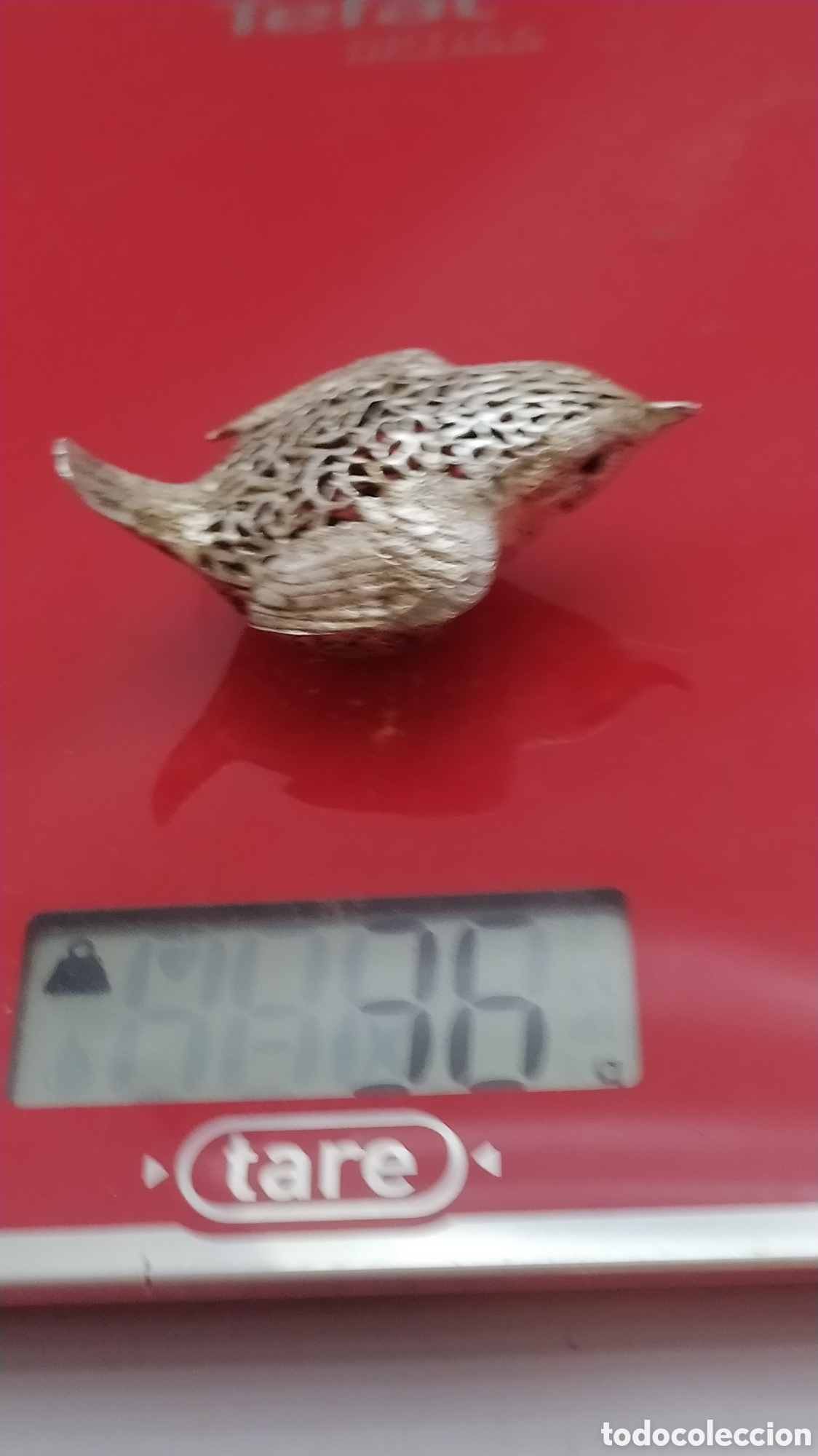 Antig&uuml;edades: P&aacute;jaro filigrana christofle. - Foto 16