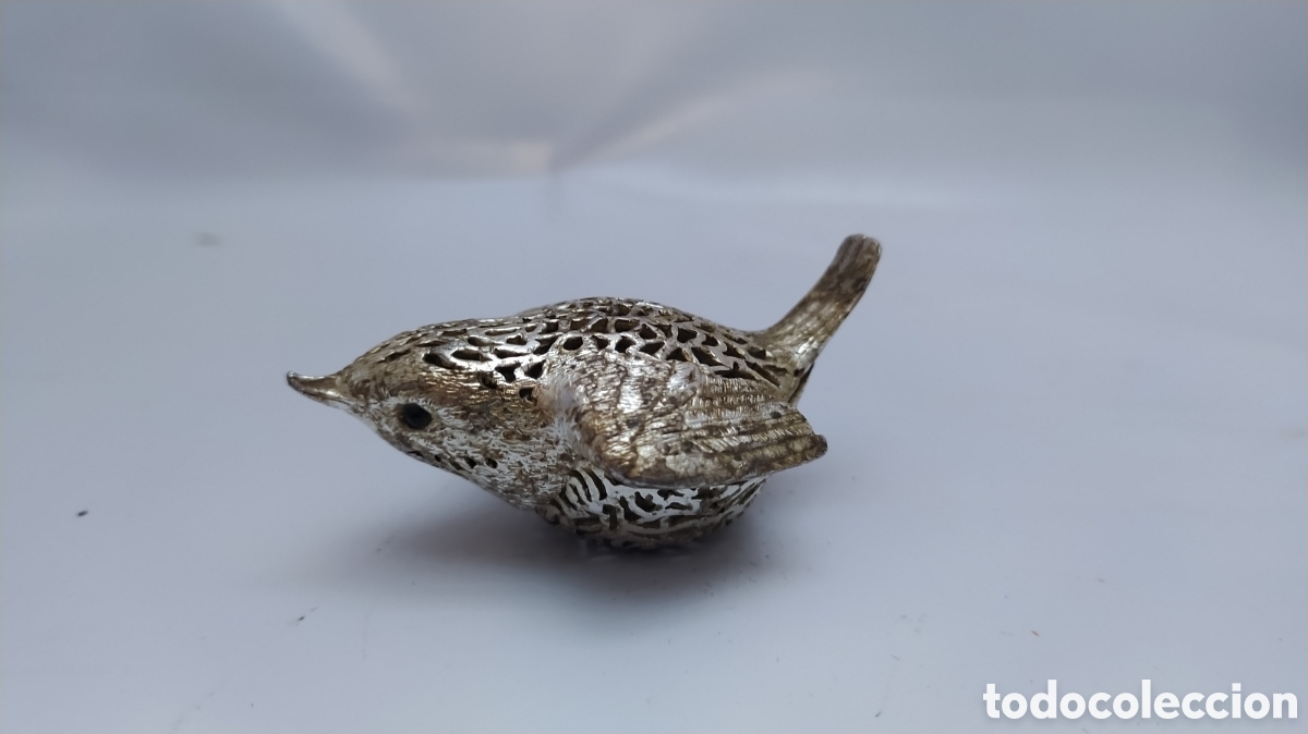 Antig&uuml;edades: P&aacute;jaro filigrana christofle. - Foto 1