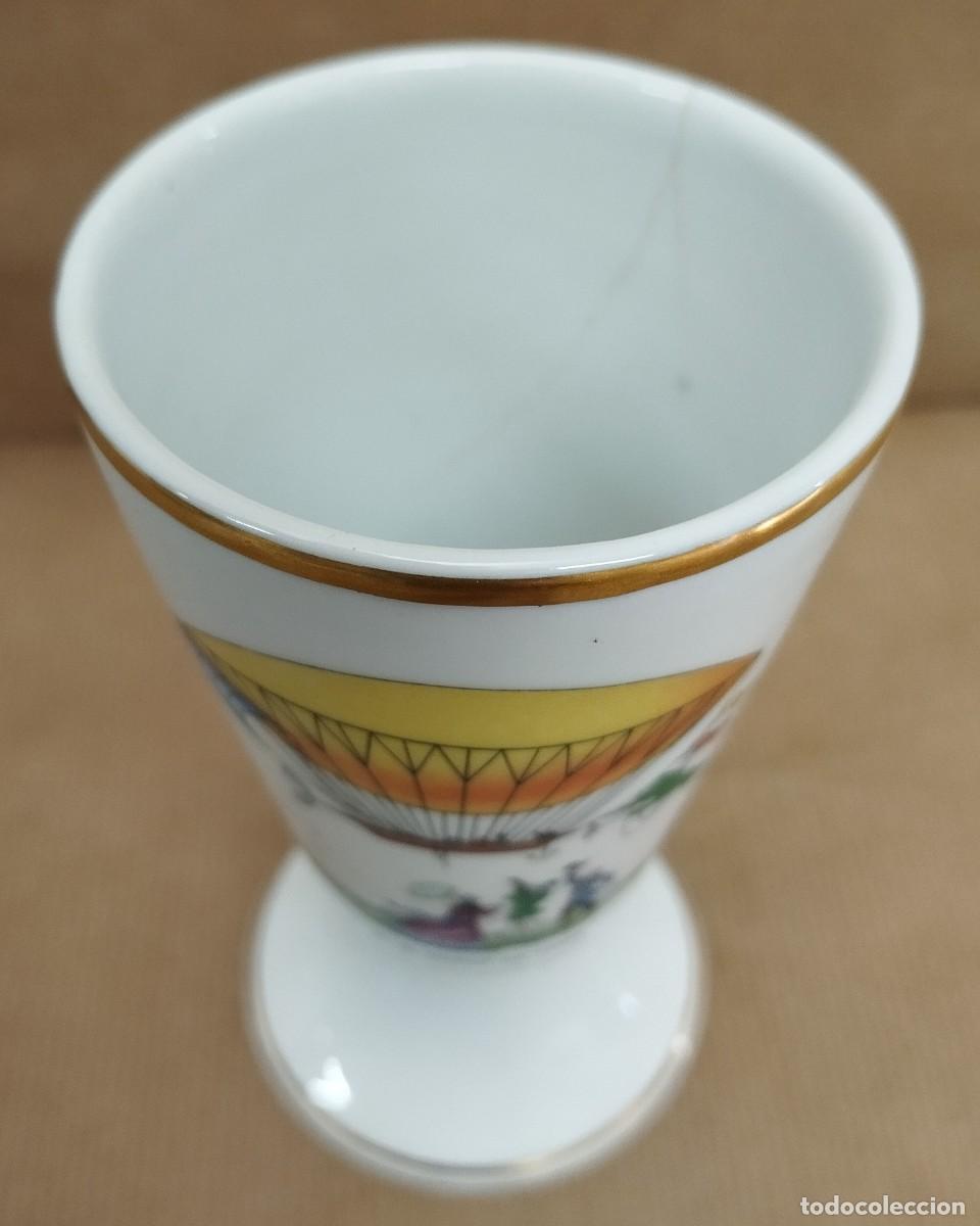 Antig&uuml;edades: COPA DE PORCELANA LIMOGES - Foto 2