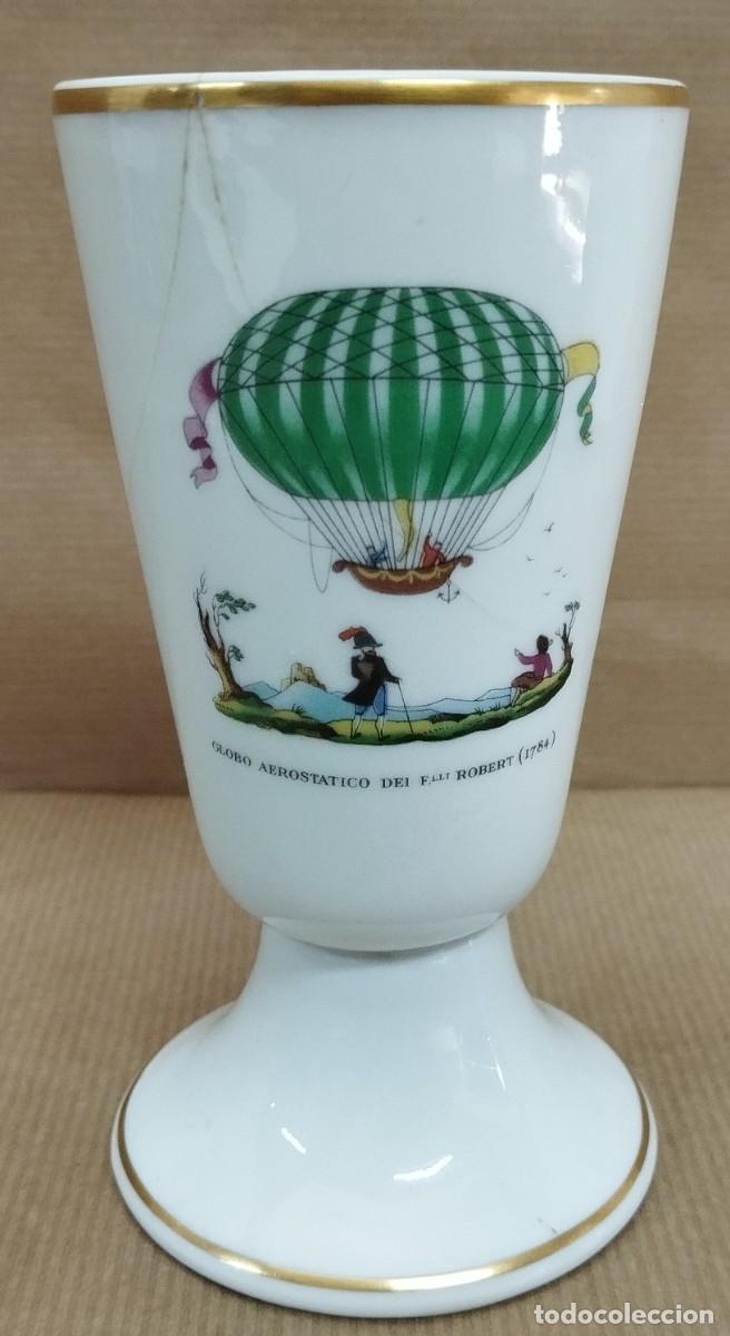 Antig&uuml;edades: COPA DE PORCELANA LIMOGES - Foto 5
