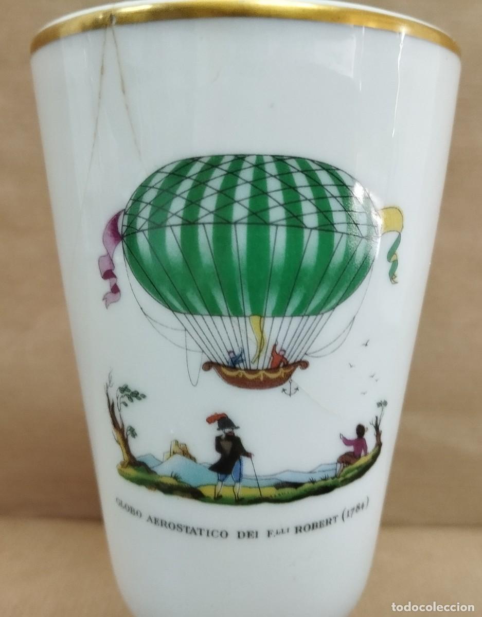 Antig&uuml;edades: COPA DE PORCELANA LIMOGES - Foto 8