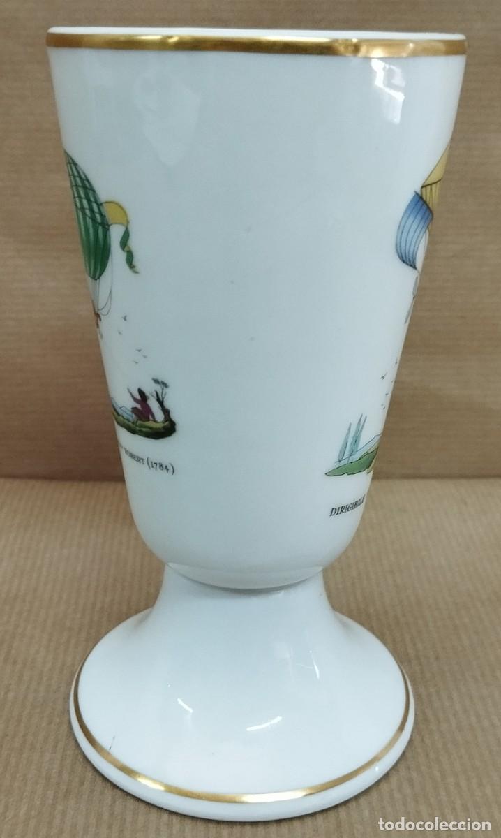 Antig&uuml;edades: COPA DE PORCELANA LIMOGES - Foto 9