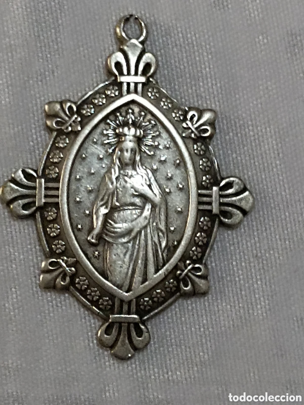 Antig&uuml;edades: Medalla de plata,insignia de coro - Foto 2