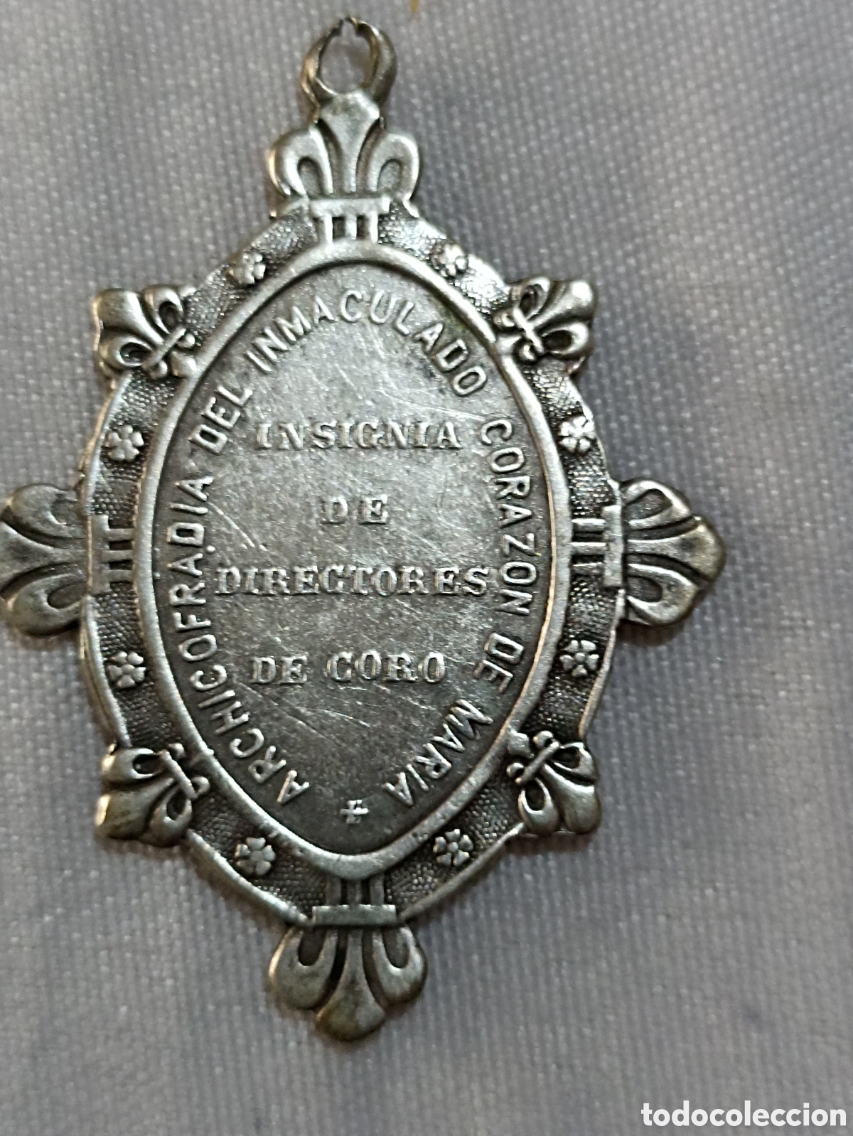Antig&uuml;edades: Medalla de plata,insignia de coro - Foto 4