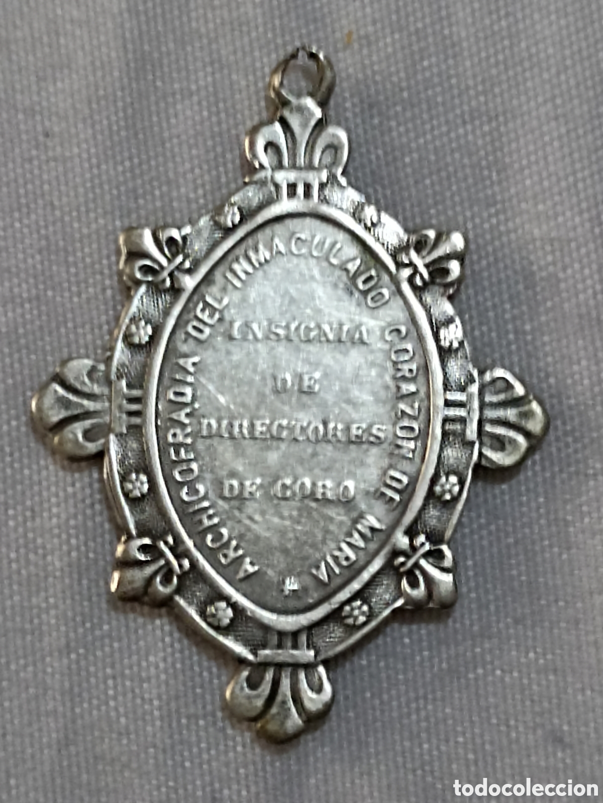 Antig&uuml;edades: Medalla de plata,insignia de coro - Foto 5
