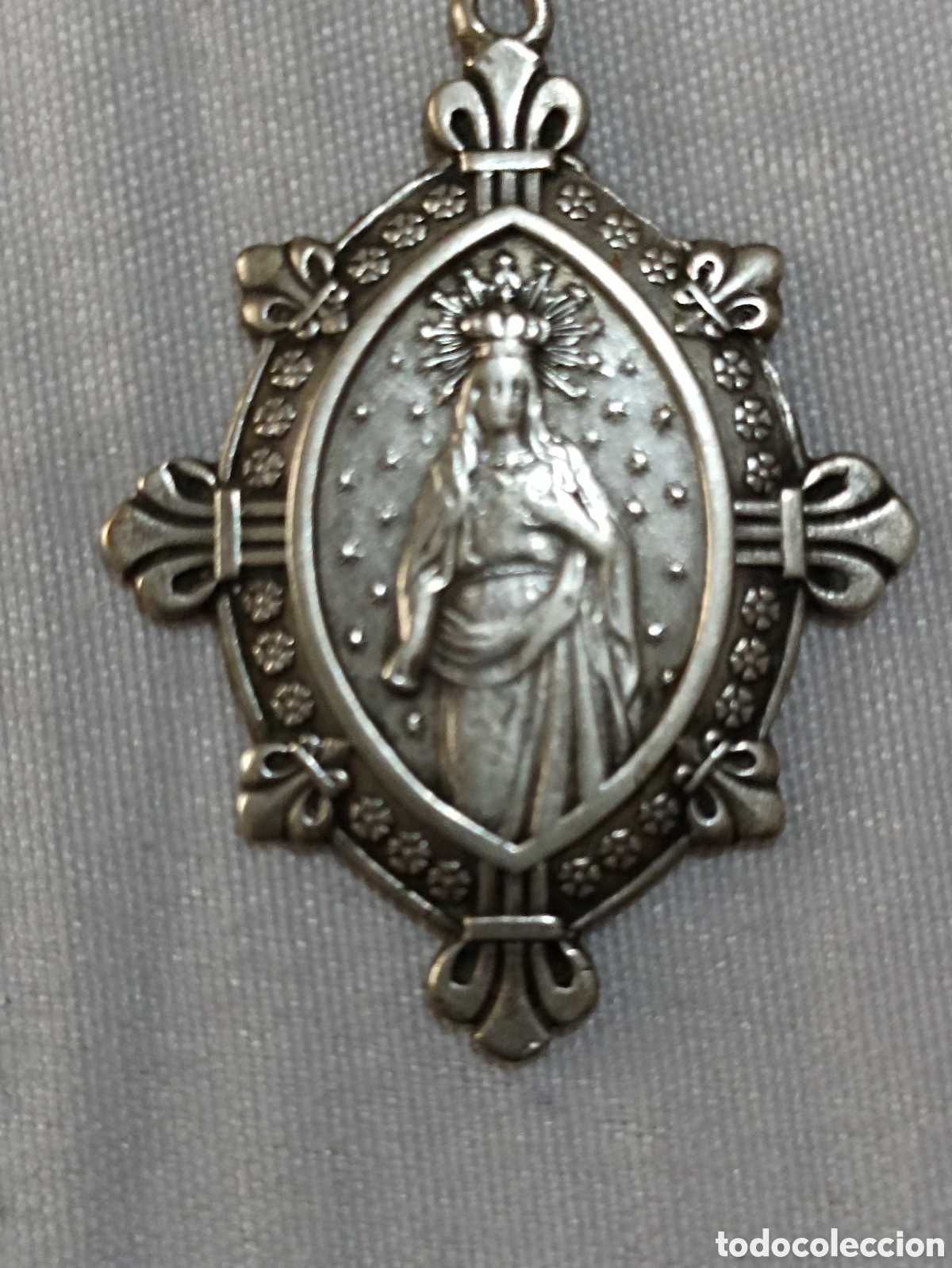 Antig&uuml;edades: Medalla de plata,insignia de coro - Foto 1