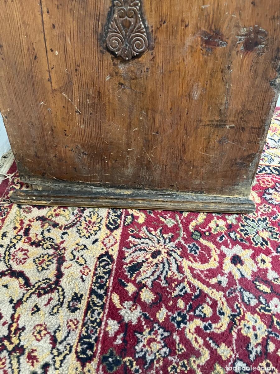 Antig&uuml;edades: Caja de reloj en madera para restaurar - Foto 13