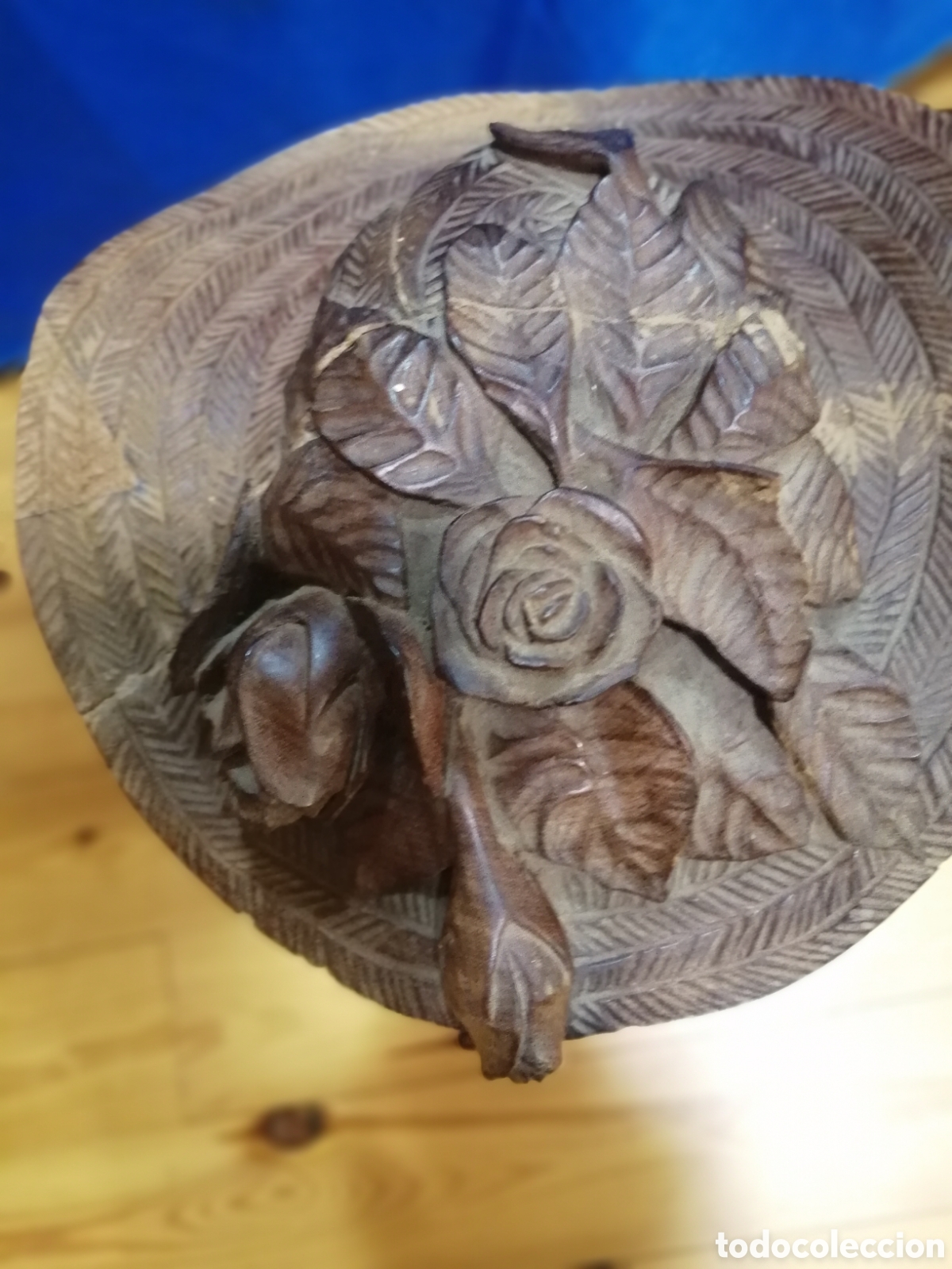 Antig&uuml;edades: Figura de madera tropical - Foto 4