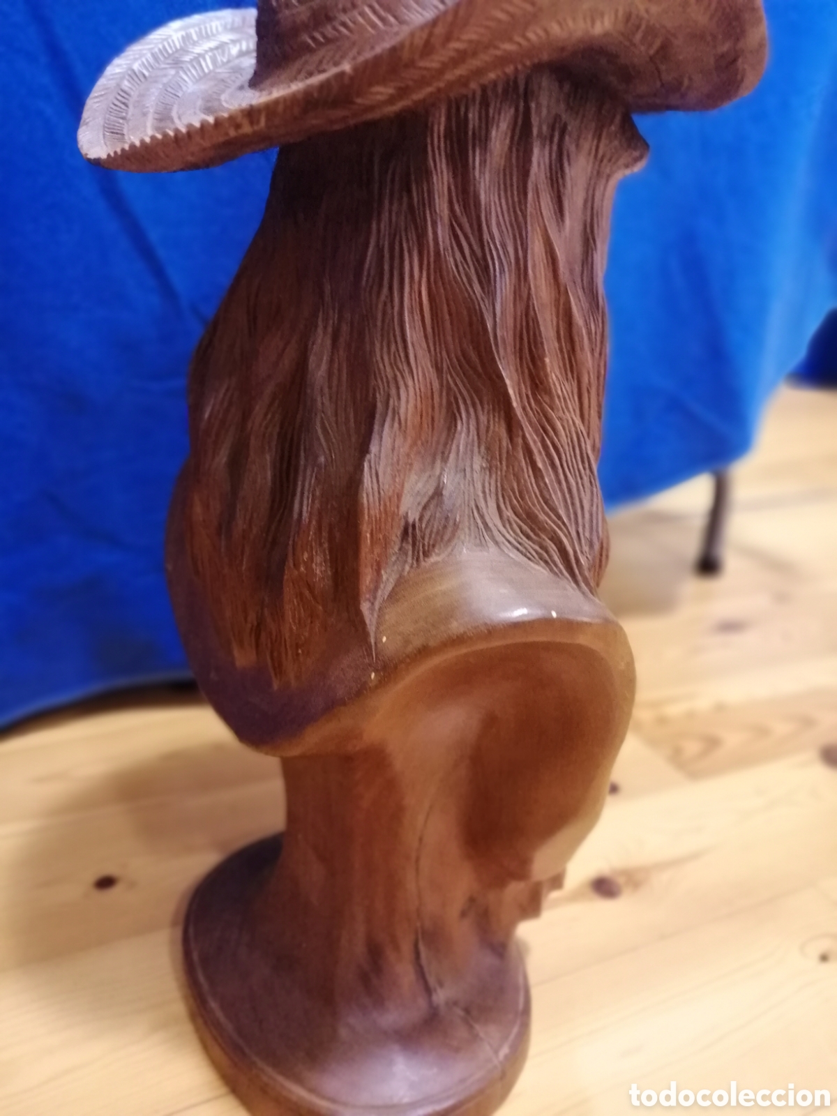 Antig&uuml;edades: Figura de madera tropical - Foto 5