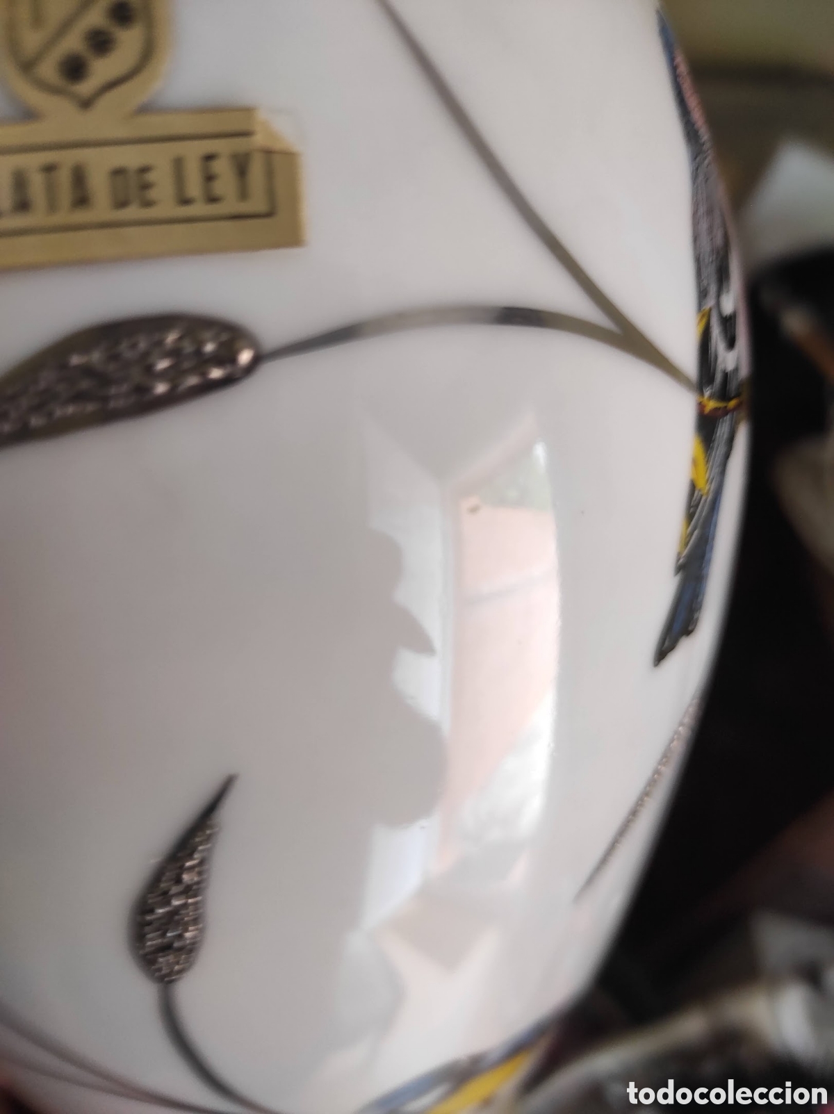 Antig&uuml;edades: Jarr&oacute;n porcelana y plata de Ley - Foto 7
