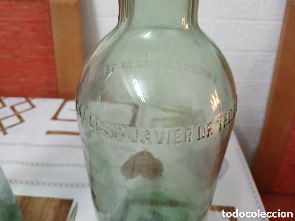Antig&uuml;edades: 2 botellas VINTAGE ANTIGUAS - Foto 2