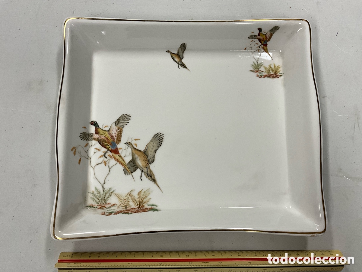 Antig&uuml;edades: Bandeja de porcelana - Foto 1