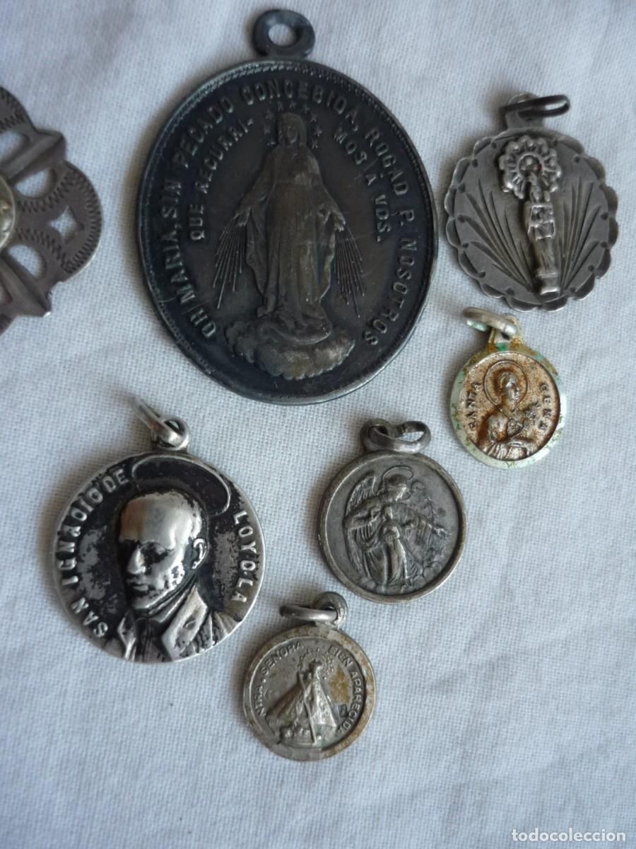 Antig&uuml;edades: 8 medallas antiguas de plata - Foto 5