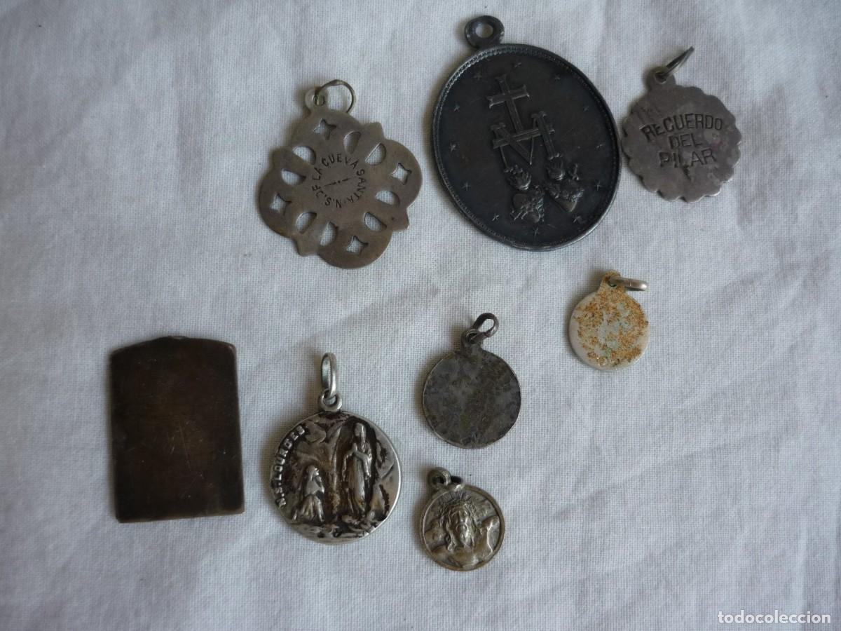 Antig&uuml;edades: 8 medallas antiguas de plata - Foto 6