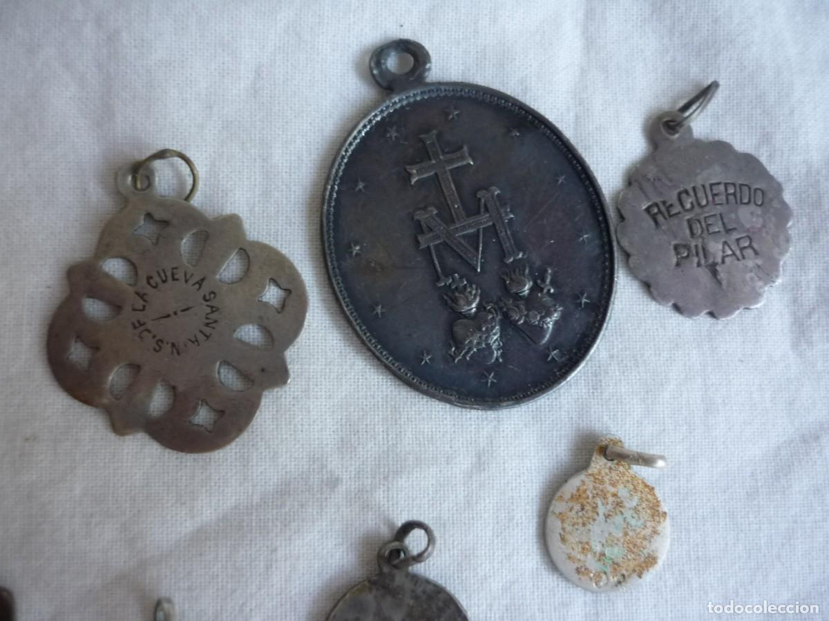 Antig&uuml;edades: 8 medallas antiguas de plata - Foto 7