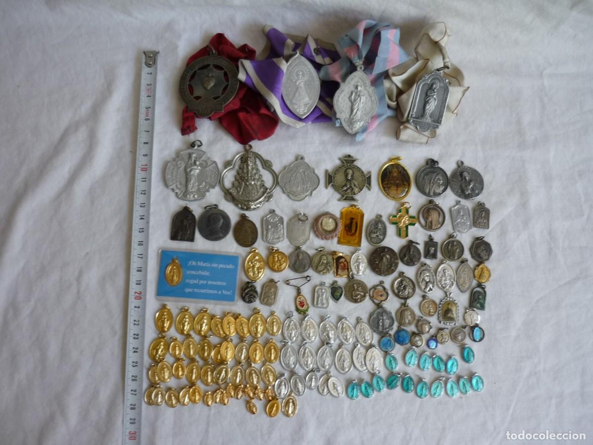 Antig&uuml;edades: Colecci&oacute;n de medallas religiosas - Foto 2