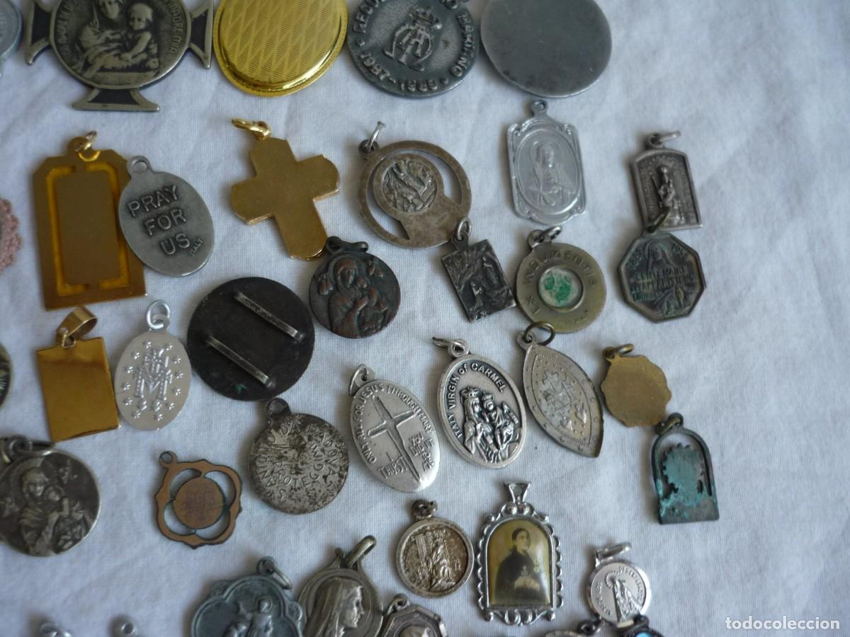 Antig&uuml;edades: Colecci&oacute;n de medallas religiosas - Foto 18