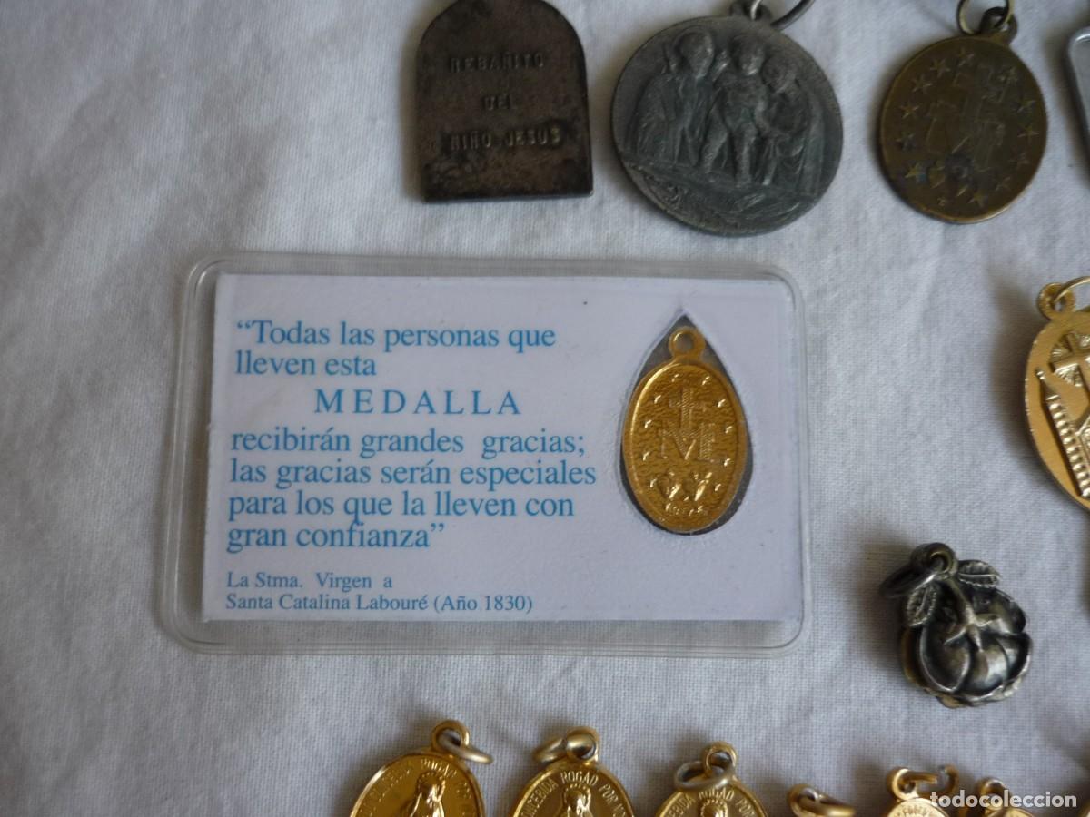 Antig&uuml;edades: Colecci&oacute;n de medallas religiosas - Foto 19