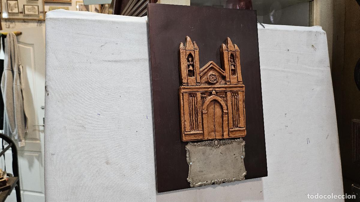 Antig&uuml;edades: cuadro con catedral de barro - Foto 2