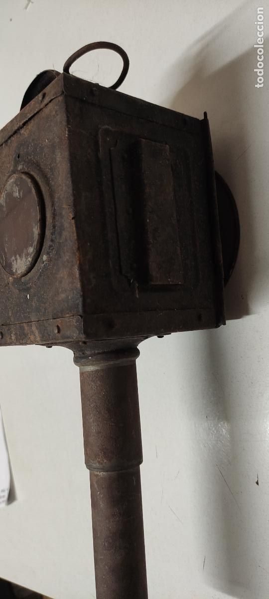 Antig&uuml;edades: ANTIGUO FAROL DE CARRO - Foto 3