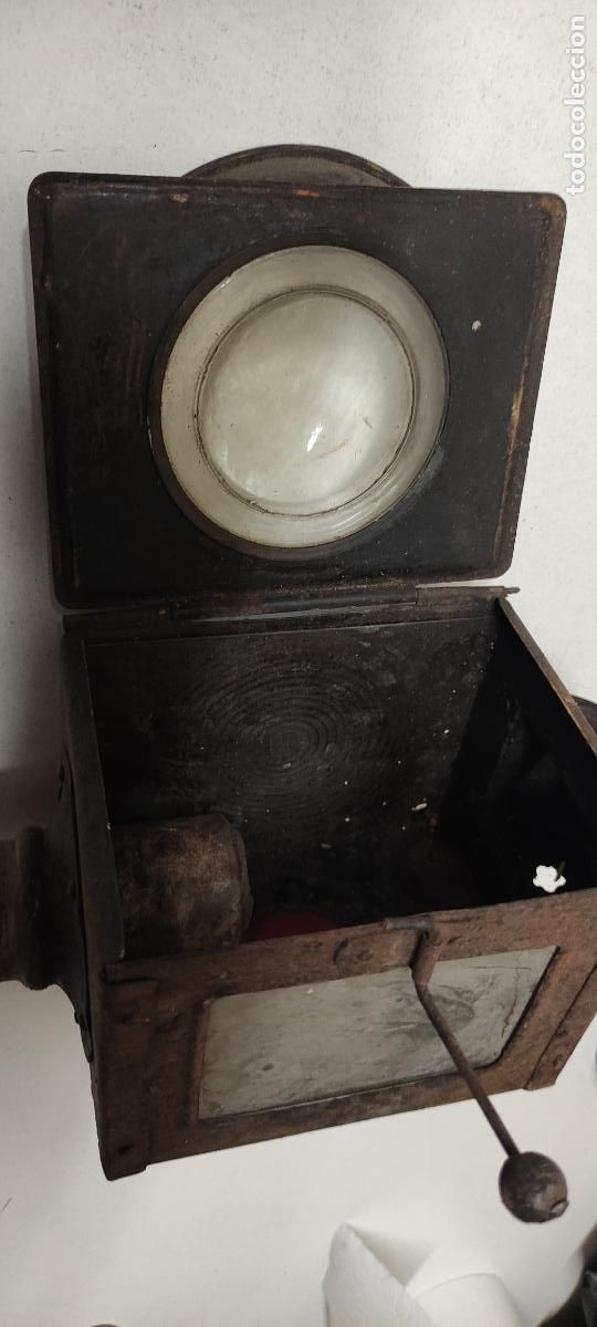 Antig&uuml;edades: ANTIGUO FAROL DE CARRO - Foto 1