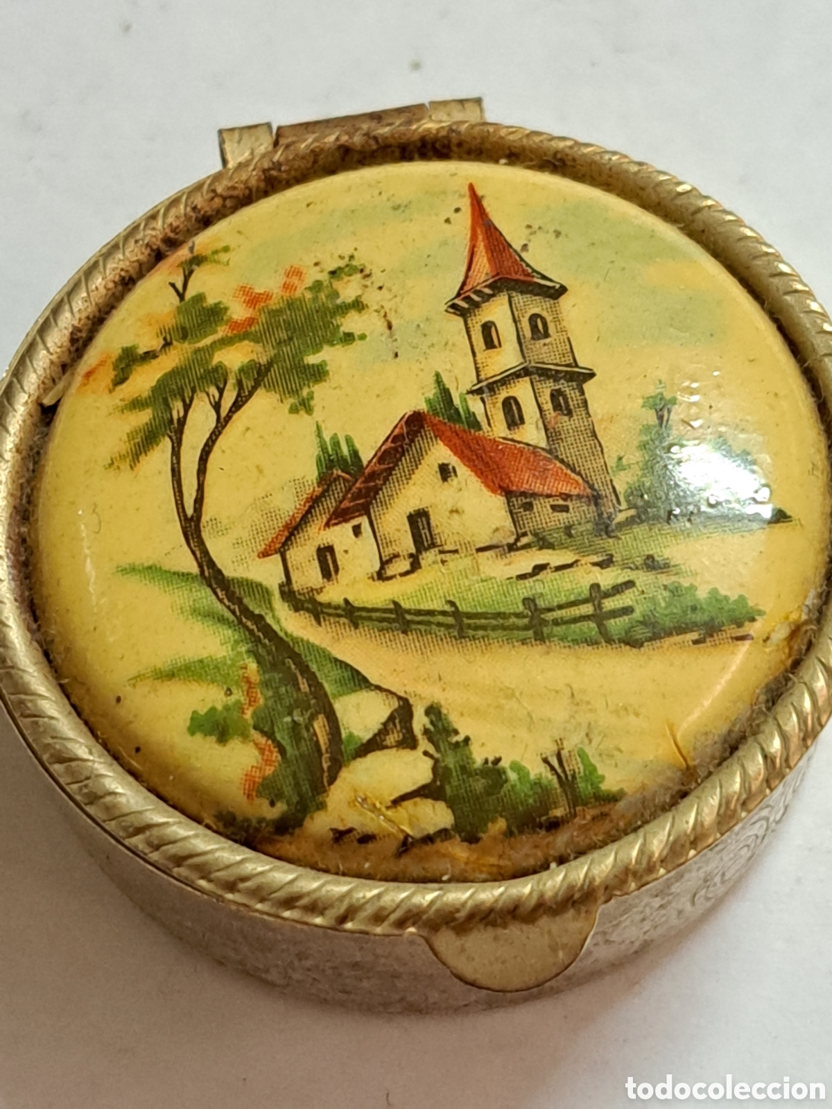 Antig&uuml;edades: Antiguo pastillero de origen franc&eacute;s - Foto 2