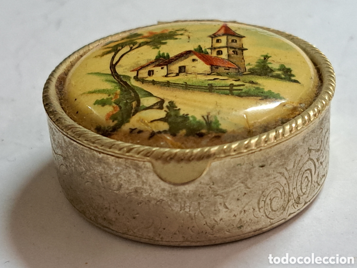 Antig&uuml;edades: Antiguo pastillero de origen franc&eacute;s - Foto 5