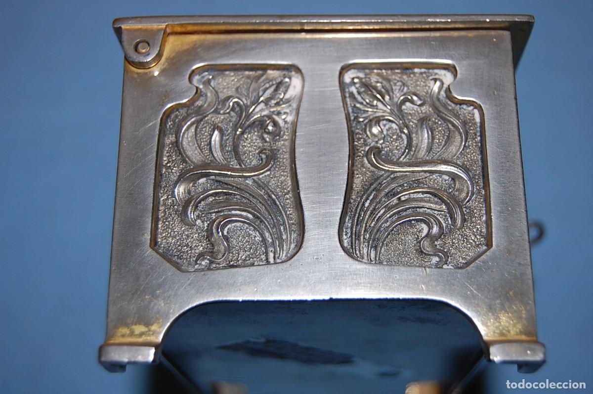 Antig&uuml;edades: CAJA DE BRONCE MODERNISTA - Foto 5