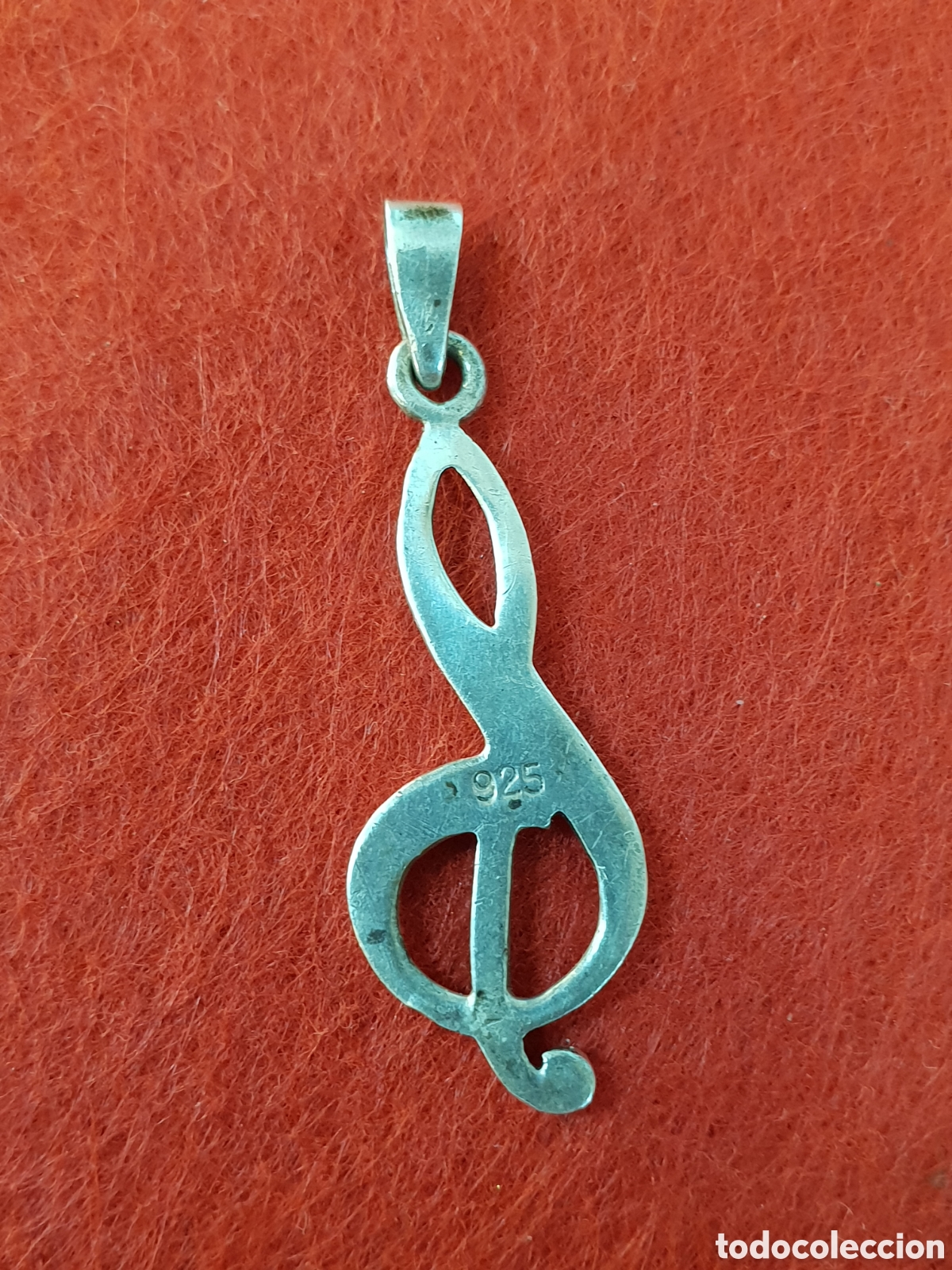 Antig&uuml;edades: COLGANTE PLATA DE LEY 925. - Foto 2