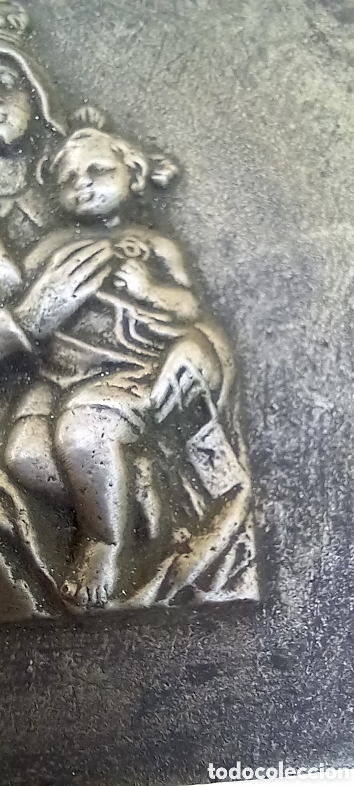 Antig&uuml;edades: ANTIGUA PLACA VIRGEN - Foto 11