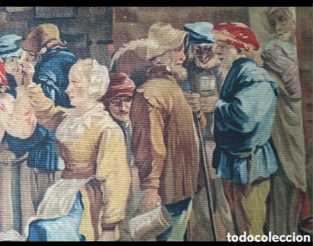 Antig&uuml;edades: Tapiz italiano de la Provenza - Foto 2
