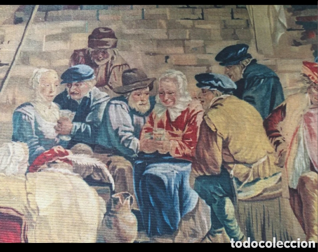 Antig&uuml;edades: Tapiz italiano de la Provenza - Foto 3